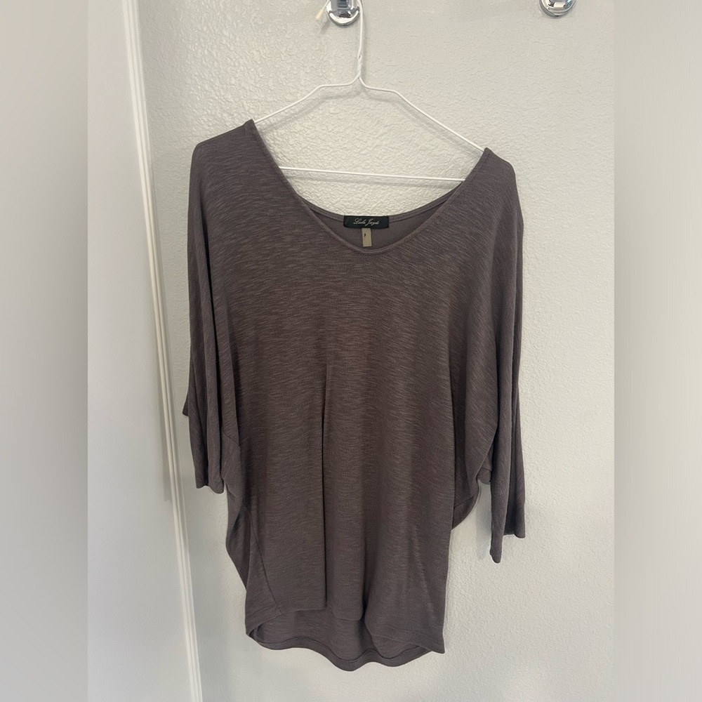 Laila Jade Bowie 3/4 Dolman Knit Top (L)